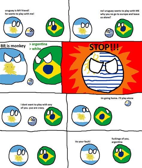 frozen uruguay ball polandball comic